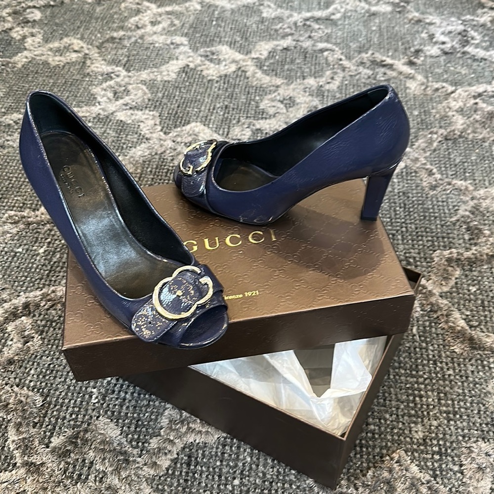 Patent Leather Gucci Heels